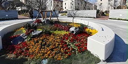 清水藝科石花壇，全天候自潔，省心更省力！