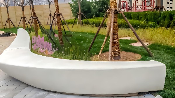 園林美景新選擇：藝科石坐凳，省時省力又省錢